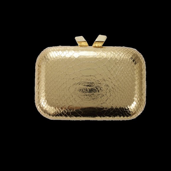 Kotur “Margot” Miniature Clutch in Gold Snakeskin NWT - MSRP: $350 - Picture 13 of 13